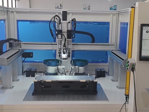 博贝钢丝牙套拧紧机，M4M5自攻螺套自动组装设备 自攻牙套 牙套机 自动化设备 自动牙套机源头厂家